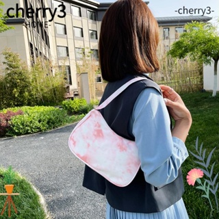 Cherry3 กระเป๋าถือ กระเป๋าสะพายไหล่ ผ้าไนล่อน น้ําหนักเบา มีซิป จุของได้เยอะ แฟชั่นสําหรับสตรี