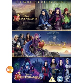 แผ่น DVD หนังใหม่ Descendants เดสเซนแดนท์ส รวมพลทายาทตัวร้าย ภาค 1-3 DVD Master เสียงไทย (เสียง ไทย/อังกฤษ | ซับ อังกฤษ)