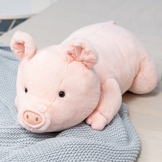 ✨มีสินค้า✨หมอนตุ๊กตาหมูน้อยน่ารัก แบบนิ่ม ขนาด 65 ซม. เหมาะกับของขวัญวันเกิด สําหรับเด็กผู้หญิง