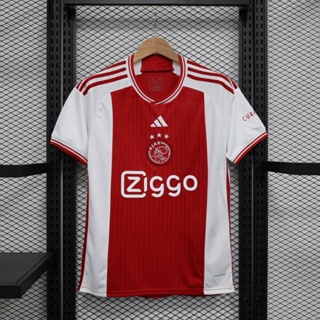 เสื้อกีฬาแขนสั้น ลายทีมชาติฟุตบอล Ajax 2023-24 ชุดเยือน สําหรับผู้ชาย