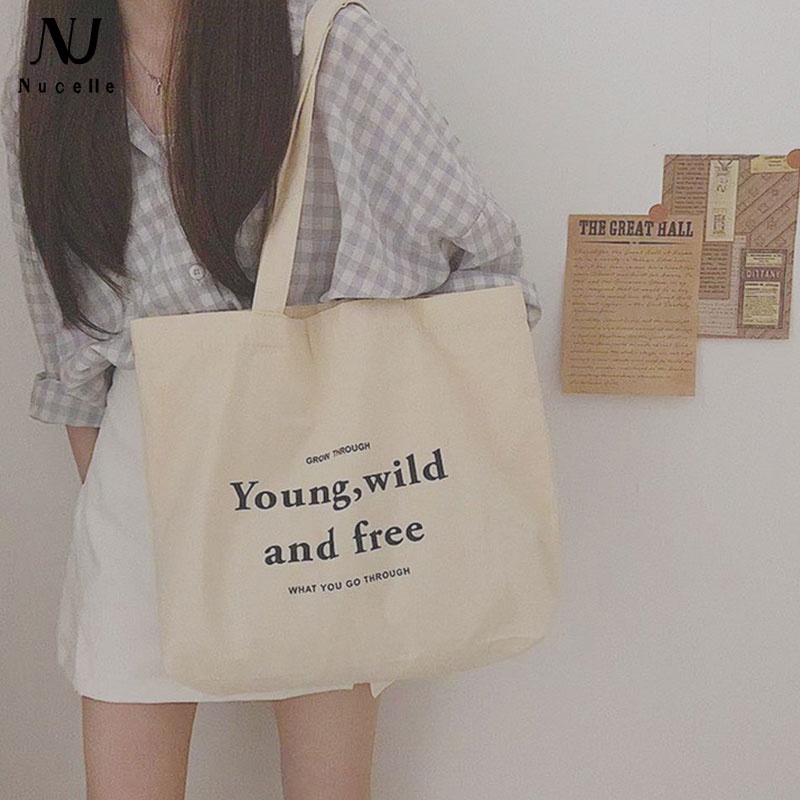 camidy-กระเป๋าผ้าแคนวาสซิปลมขี้เกียจสไตล์ญี่ปุ่นความจุขนาดใหญ่สไตล์เกาหลีนักเรียนหญิงไหล่เดียว