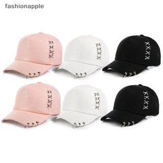 [fashionapple] หมวกเบสบอลแฟชั่น สไตล์ฮิปฮอป ปรับได้