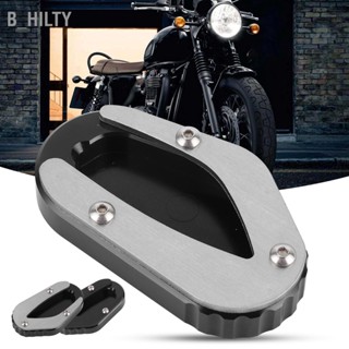 B_HILTY ขาตั้งข้างรถจักรยานยนต์ขยายส่วนต่อขยายขาตั้ง Pad สำหรับ TRIUMPH Bonneville T100 / T120