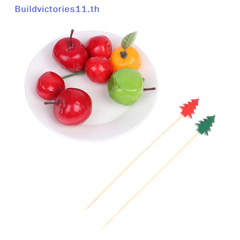 buildvictories11-ไม้จิ้มฟันค็อกเทล-หลากสี-100-ชิ้น