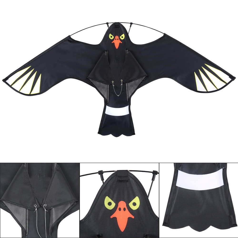 julystar-จำลอง-flying-eagle-kite-bird-repellent-garden-หุ่นไล่กา-garden-bird-repellent