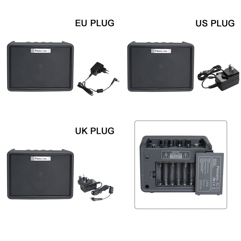 new-arrival-guitar-amp-dc9v-flanger-black-for-practice-guitar-amp-speaker-guitar-parts