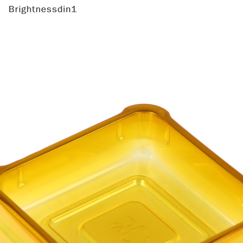 brightnessdin1-กล่องพลาสติก-ทรงสี่เหลี่ยม-สําหรับใส่ขนมไหว้พระจันทร์-ไข่แดง-10-50-ชิ้น