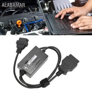  ALABAMAR สายเคเบิลวินิจฉัย OBD รหัสเครื่องอ่านสแกนเนอร์เปลี่ยนสายเคเบิลอะแดปเตอร์สำหรับ Peugeout Bipper Boxer