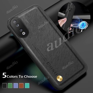 เคสโทรศัพท์มือถือหนัง PU กันกระแทก กันรอยกล้อง แบบแม่เหล็ก สําหรับ Honor 90 Pro Lite 5G 90Pro 90Lite 2023 Honor90 Pro Lite 5G