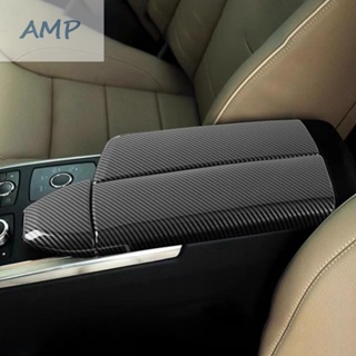 ⚡NEW 8⚡Panel Cover 3Pcs/Set Armrest Box Car Center Carbon Fiber Texture Brand New
