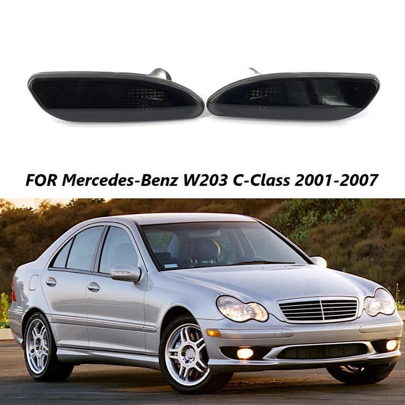 ไฟเลี้ยวติดกันชนหน้ารถยนต์-สําหรับ-mercedes-benz-w203-c-class-2001-2007-1-คู่-2038200821