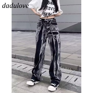 DaDulove💕 New American Street WOMENS Casual Pants Washed High Waist Loose Wide Leg Pants plus Size Trousers