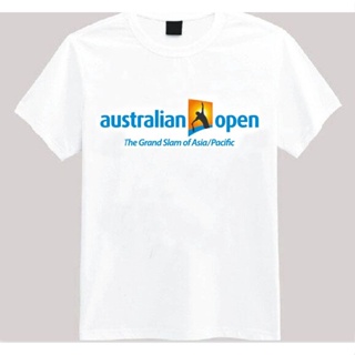 Australia Tennis Open Short-Sleeved T-Shirt Fan Clothes Sports Top Coach Referee Training Suit_02