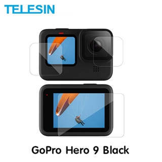 GoPro 12 / 11 / 10 / 9 Telesin Tempered Glass Film ฟิล์มกระจกนิรภัย กันรอย คุณภาพ อย่างดี