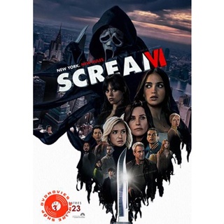 DVD Scream VI (2023) หวีดสุดขีด 6 (เสียง ไทย /อังกฤษ | ซับ ไทย/อังกฤษ) DVD