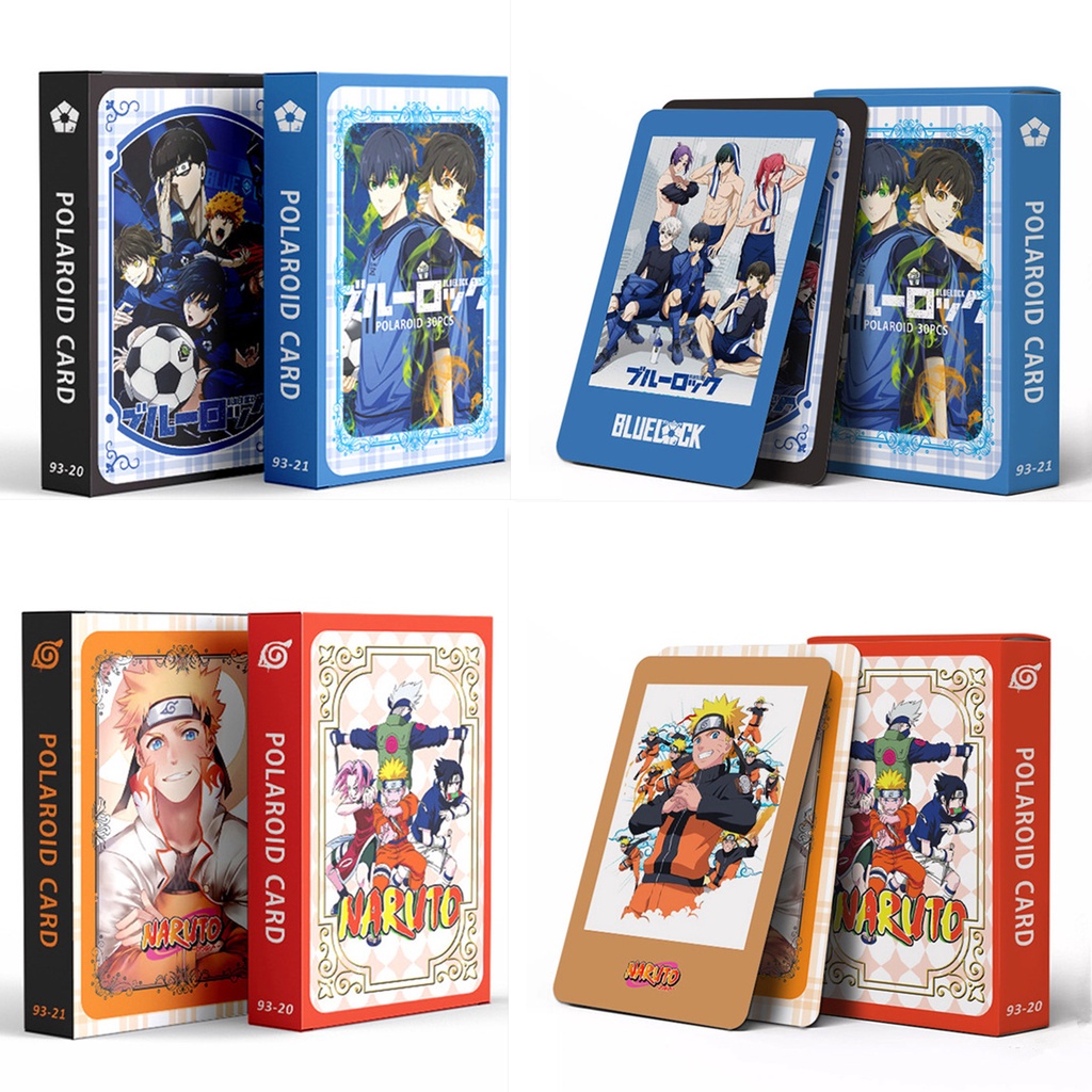 โฟโต้การ์ดโพลาไรโอด ลายนารูโตะ My Hero Academia BLUE LOCK Jigoku Raku ...