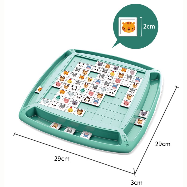 เกมกระดานจับคู่-เกมจับคู่-3in1-เสริมพัฒนาการเรียนรู้-จับคู่ภาพเหมือน