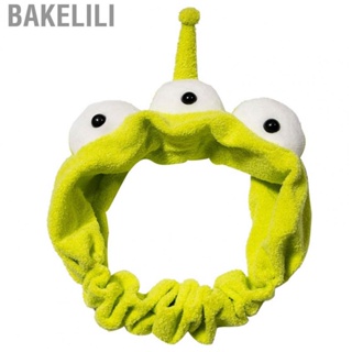 Bakelili  Cartoon Headband Big Eye Decoration Elastic Hair Band for Sports and Makeup Face Wash 3 Eyes