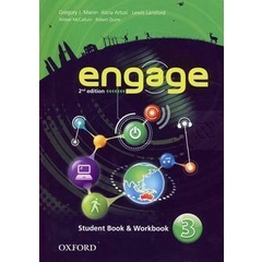 Bundanjai (หนังสือเรียนภาษาอังกฤษ Oxford) Engage 2nd ED 3 : Students Book +Workbook +Multi-ROM (P)
