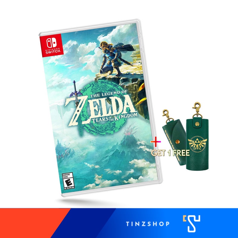 ภาพหน้าปกสินค้าNintendo Switch Game The Legend of Zelda Tears of the Kingdom / Asia English เกมนินเทนโด้ จากร้าน tinzshop บน Shopee