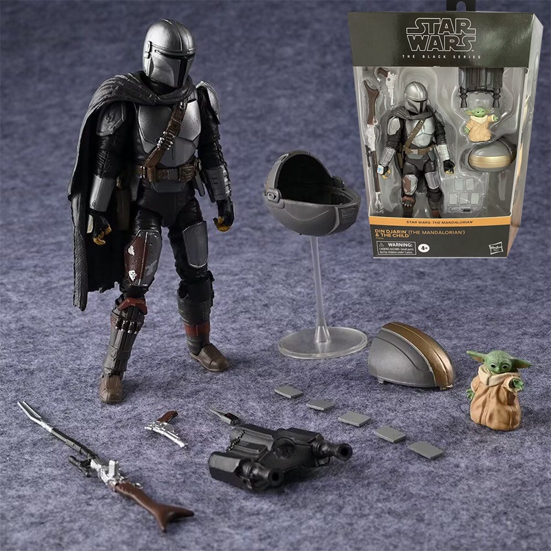 โมเดลฟิกเกอร์-star-wars-black-series-mandalorian-6-นิ้ว-ของเล่นสําหรับเด็ก