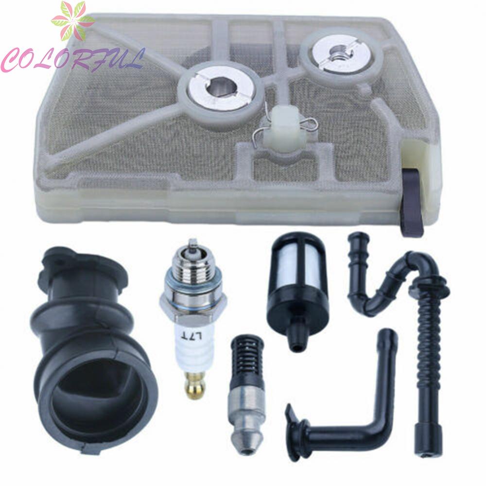 【COLORFUL】Stihl Chainsaw Replacement Parts Kit with Air Fuel Filter and
