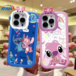 เคสซิลิโคนนิ่ม ลายการ์ตูนสติทช์ สําหรับ OPPO A78 A17 A17K A57 2022 A15 A16 A16K A54 A53 A12 A5S F11 A3S A31 A52 A92 A94 A93 A37 F9 A1K Reno 5 A76 A96 A36
