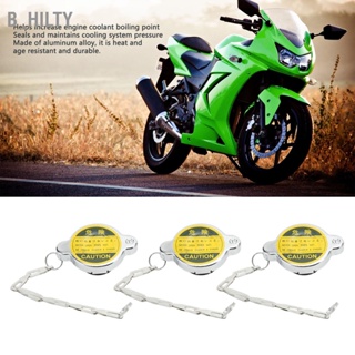 B_HILTY 3 ชิ้น 0.9BAR ฝาปิดหม้อน้ำถังน้ำหล่อเย็นพร้อมปะเก็นสำหรับ Ninja 650 Z650 ER650 2017-2022