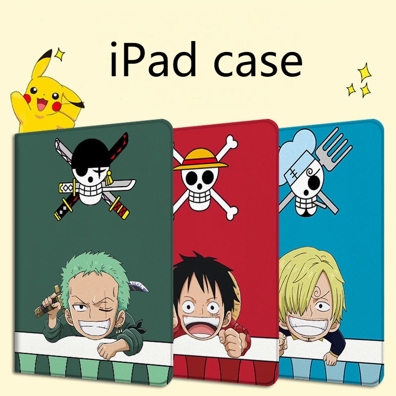 เคส-ลายการ์ตูนอนิเมะ-one-piece-สําหรับ-ipad-10-2-gen-7-8-9-pro-11-นิ้ว-2022-gen10-ipad-air-4-5-mini-1-2-3-4-5-6-2020-2021-2022