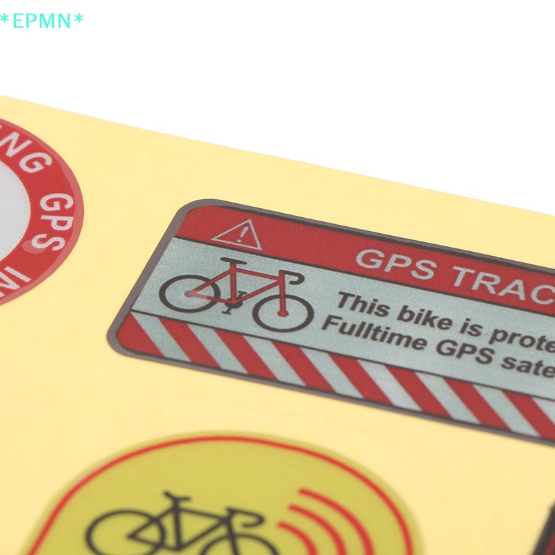 epmn-gt-ใหม่-สติกเกอร์เตือน-gps-สะท้อนแสง-กันขโมย-สําหรับติดรถจักรยาน