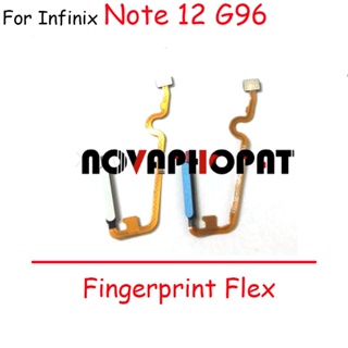 Novaphopat สายเคเบิลเซนเซอร์สแกนลายนิ้วมือ สําหรับ Infinix Note 12 G96 X670 Note 12 Pro X676B Note 12 Pro 5G X671B