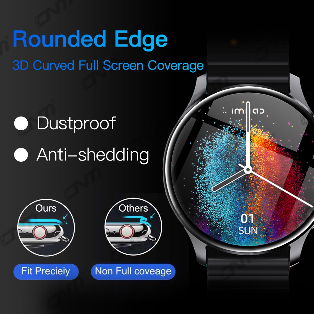 ฟิล์ม-imilab-w13-ฟิล์ม-ฟิล์มป้องกันรอยหน้าจอ-5d-ฟิล์มกันรอยเต็มจอ-สำหรับ-xiaomi-imilab-w13-ฟิล์ม-imilab-w13-สติ๊กกอร์