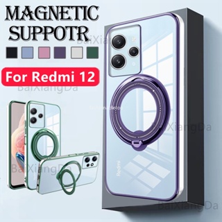 เคสโทรศัพท์มือถือแบบแข็ง กันกระแทก พร้อมที่ตั้งวาง แฟชั่น สําหรับ Redmi 12 C 12 R 12R 12C 11A 1 2C 11 A Redmi12C Redmi12R Redmi11A 2023