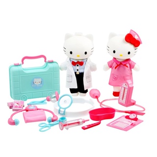 ชุดของเล่นบ้านตุ๊กตา Hello Kitty Doctor Nurse Nursing Theme สําหรับเด็กผู้หญิง