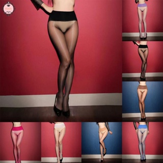 High-waisted Women Ultra Sheer Pantyhose Deep Crotch Seamless Stockings Tights