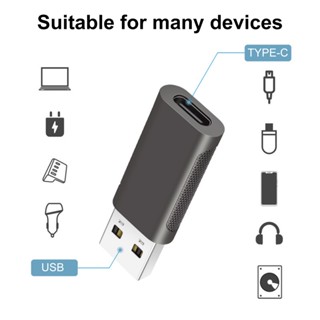 Rich2.br อะแดปเตอร์แปลง USB 30 เป็นพอร์ต Type-C สําหรับสํานักงาน