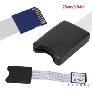 Bang ใหม่ อะแดปเตอร์การ์ดขยาย SD SDHC SDXC ตัวผู้ เป็นตัวเมีย SD ยืดหยุ่น สําหรับ TV โทรศัพท์ GPS รถยนต์ DVR Cam