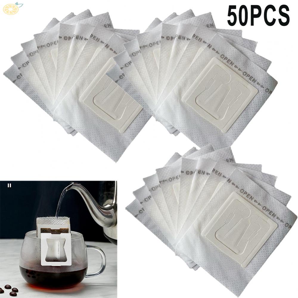 【VARSTR】Filter Food Grade Filter Paper Hanging Ear Drip Bag Filter Portable White Shopee Thailand