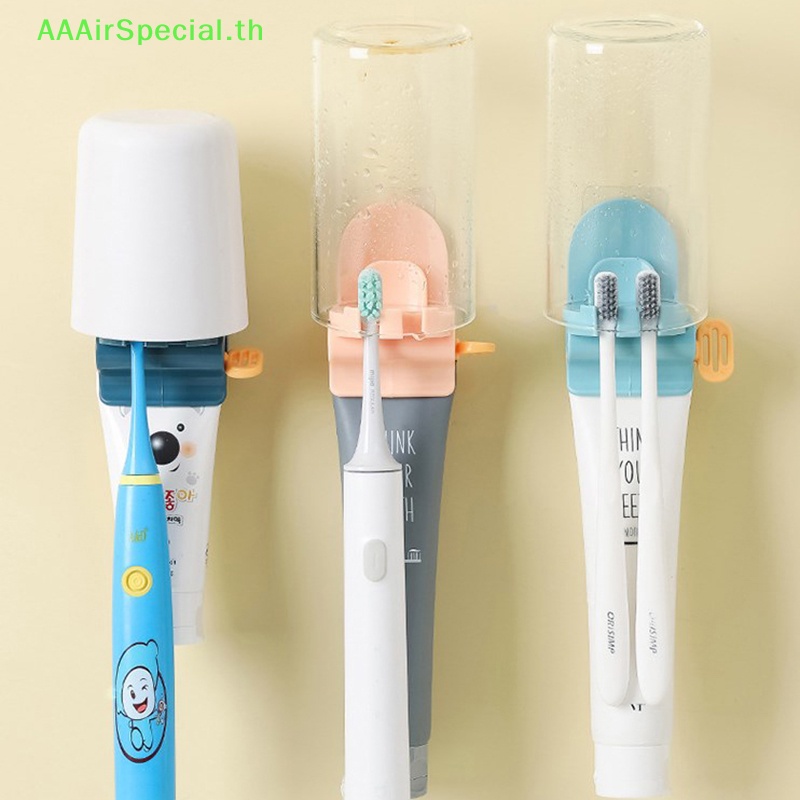 aaairspecial-ชั้นวางแปรงสีฟัน-ยาสีฟัน-แบบติดผนังห้องน้ํา