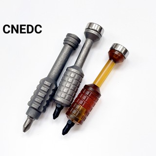 Cnedc เครื่องมือไขควงไทเทเนียมอัลลอย PEI แบบพกพา EDC