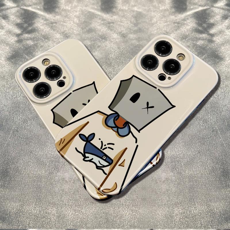 เคสโทรศัพท์มือถือ-ลายสยองขวัญ-สีขาว-เรียบง่าย-กันกระแทก-สําหรับ-apple-iphone-14promax-13-1211-6ins-78plus-1yn5