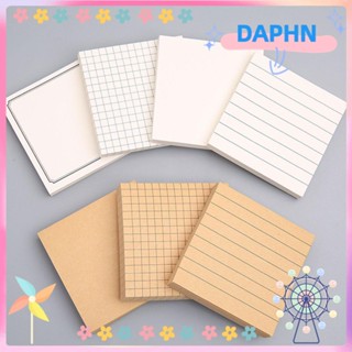 Daphs กระดาษโน้ต แพลนเนอร์ มีกาวในตัว เครื่องเขียน สําหรับโรงเรียน 80 แผ่น