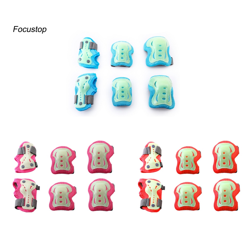 focus-สนับเข่า-สนับข้อศอก-น้ําหนักเบา-กันกระแทก-สําหรับเด็กวัยหัดเดิน-ชุดอุปกรณ์ป้องกัน-สําหรับเล่นกีฬา