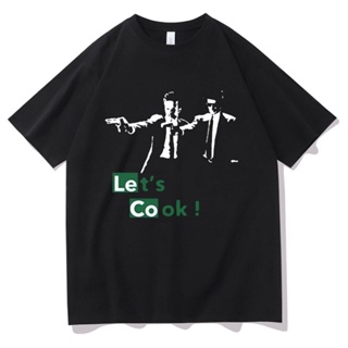 TV Series Breaking Bad Heisenberg T-shirts Short Sleeve Jesse Pinkman Print Tshirt Vintage Tees Men Fashion Cotton T Shi