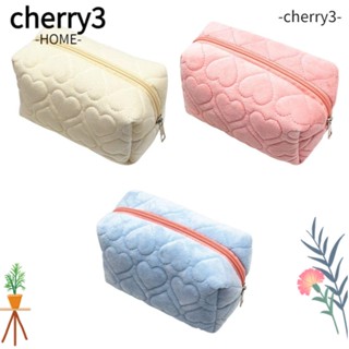 Cherry3 กระเป๋าเครื่องเขียน กระเป๋าดินสอ อเนกประสงค์ ความจุขนาดใหญ่