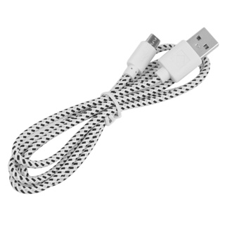 V8 Micro 2.0 USB Flat Noodle Data Charger Cable For Android Cell Phones