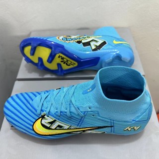 Kasut Bola Sepak Mercurial 15 Superfly 8 Mbappe Recharge Elite KM FG รองเท้าฟุตบอล รองเท้าสตั๊ด สําหรับผู้ชาย ผู้หญิง กลางแจ้ง