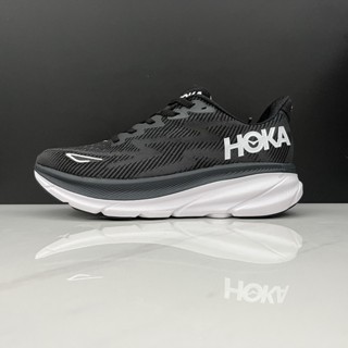 Hoka ONE ONE Clifton 9 รองเท้าผ้าใบลําลอง ระบายอากาศ เหมาะกับการวิ่ง เล่นกีฬา แฟชั่นสําหรับผู้ชาย ผู้หญิง hqaexl22 1U937