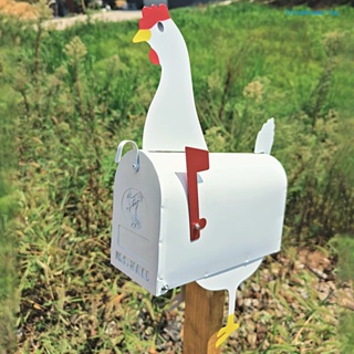 【BH】กล่องไปรษณีย์ รูปไก่ วัว กันสภาพอากาศ ของขวัญ สําหรับตกแต่งสวน