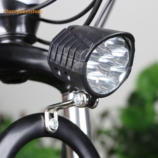 [Domybestshop.th] แตรไฟหน้าจักรยาน LED 48V ความสว่างสูง อุปกรณ์เสริม